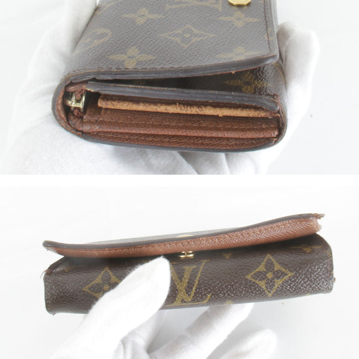『USED』 
LOUIS VUITTON ルイ・ヴィトン 
 ポルトモネビエ M61730 二つ折り財布 
モノグラムキャンバス モノグラム
