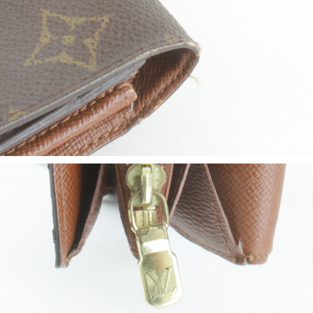 『USED』 
LOUIS VUITTON ルイ・ヴィトン 
 ポシェットポルトモネクレディ M61725 長財布 
モノグラムキャンバス モノグラム