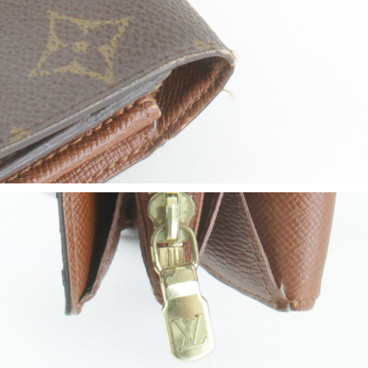 『USED』 
LOUIS VUITTON ルイ・ヴィトン 
 ポシェットポルトモネクレディ M61725 長財布 
モノグラムキャンバス モノグラム