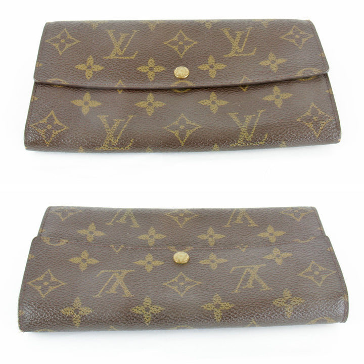 『USED』 
LOUIS VUITTON ルイ・ヴィトン 
 ポシェットポルトモネクレディ M61725 長財布 
モノグラムキャンバス モノグラム
