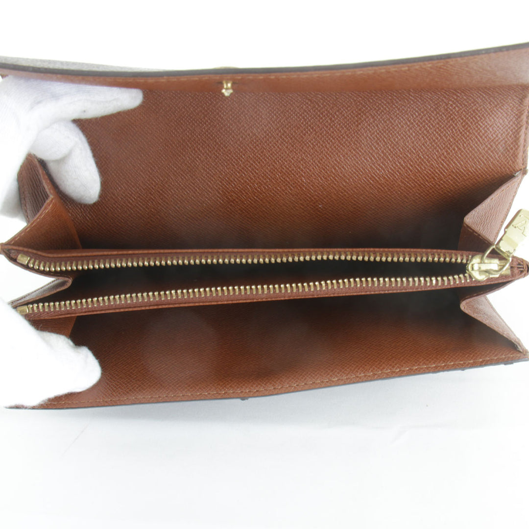 『USED』 
LOUIS VUITTON ルイ・ヴィトン 
 ポシェットポルトモネクレディ M61725 長財布 
モノグラムキャンバス モノグラム