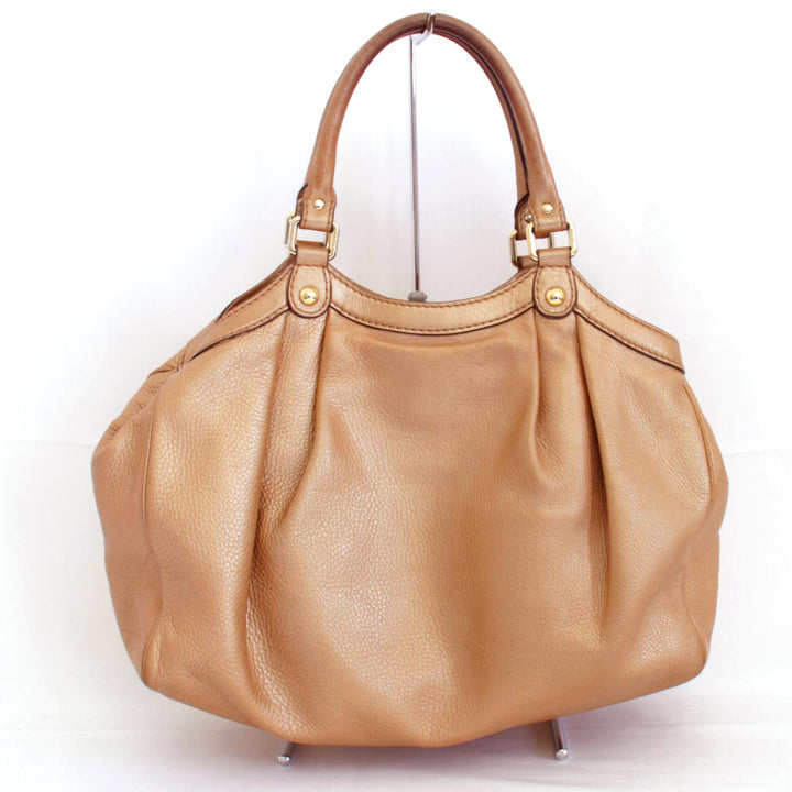 『USED』 
GUCCI グッチ 
 スーキー ハンドバッグ 
レザー