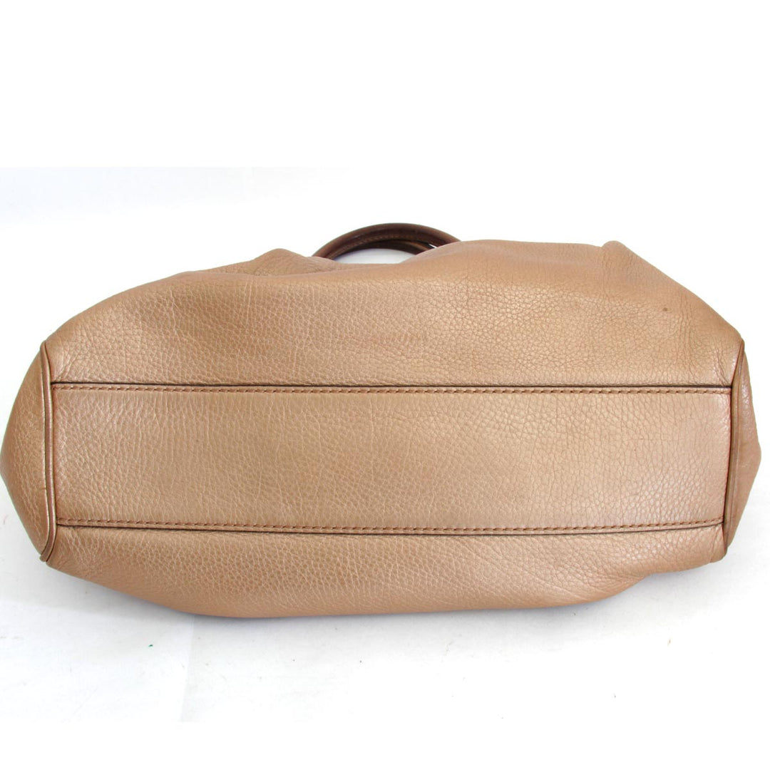 『USED』 
GUCCI グッチ 
 スーキー ハンドバッグ 
レザー
