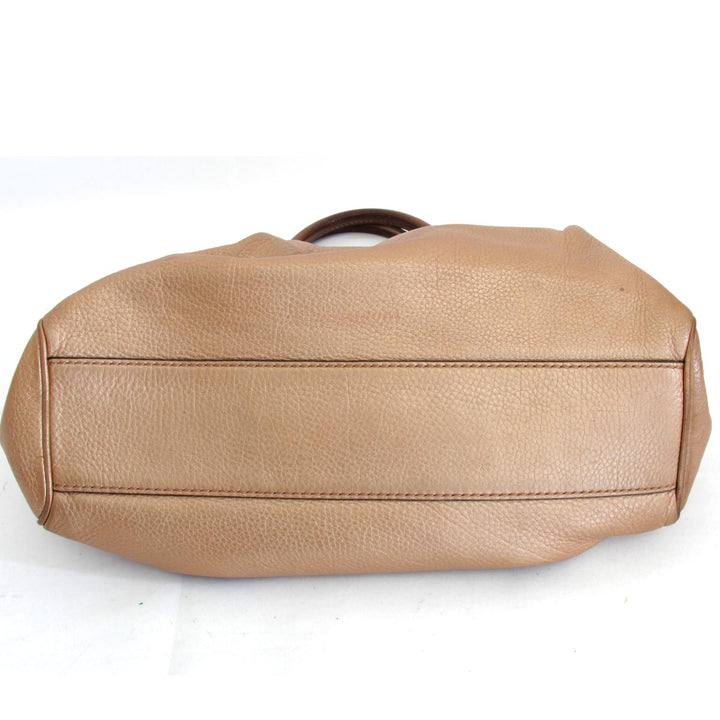 『USED』 
GUCCI グッチ 
 スーキー ハンドバッグ 
レザー