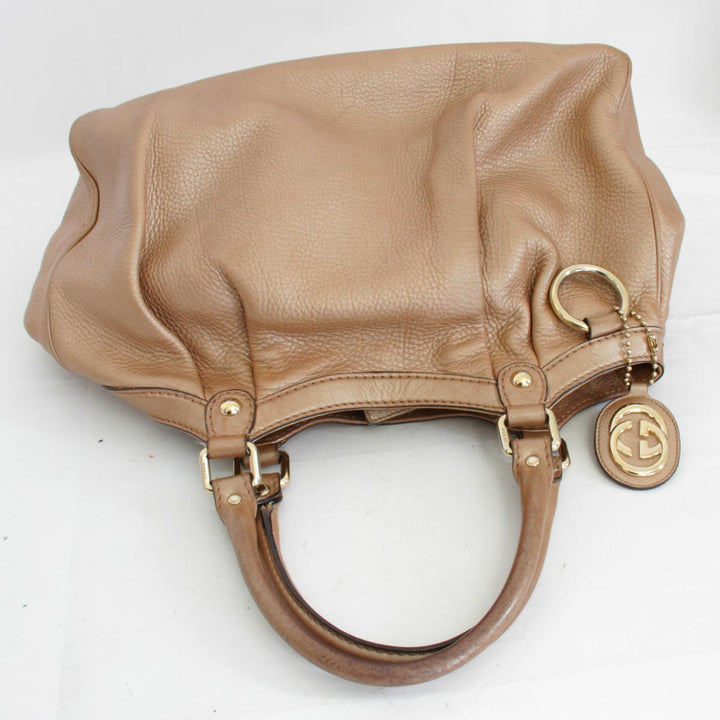 『USED』 
GUCCI グッチ 
 スーキー ハンドバッグ 
レザー