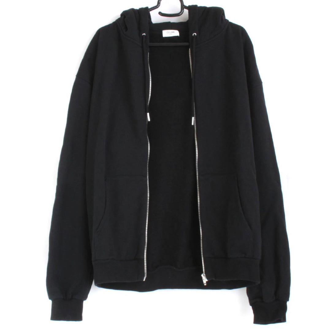 美品『USED』 
CELINE セリーヌ 
 パーカー 
 ブラック