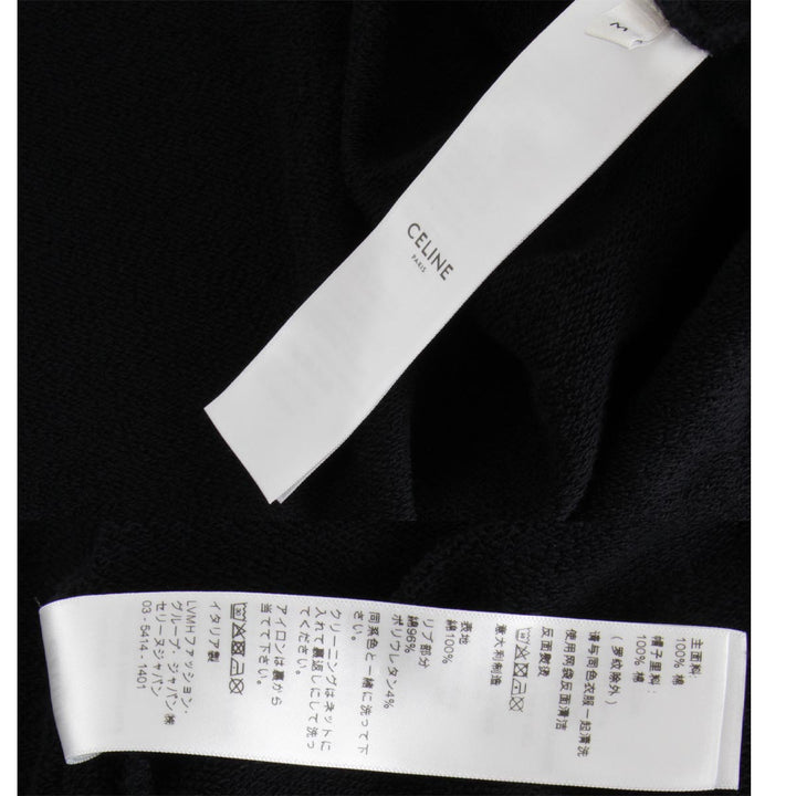 美品『USED』 
CELINE セリーヌ 
 パーカー 
 ブラック