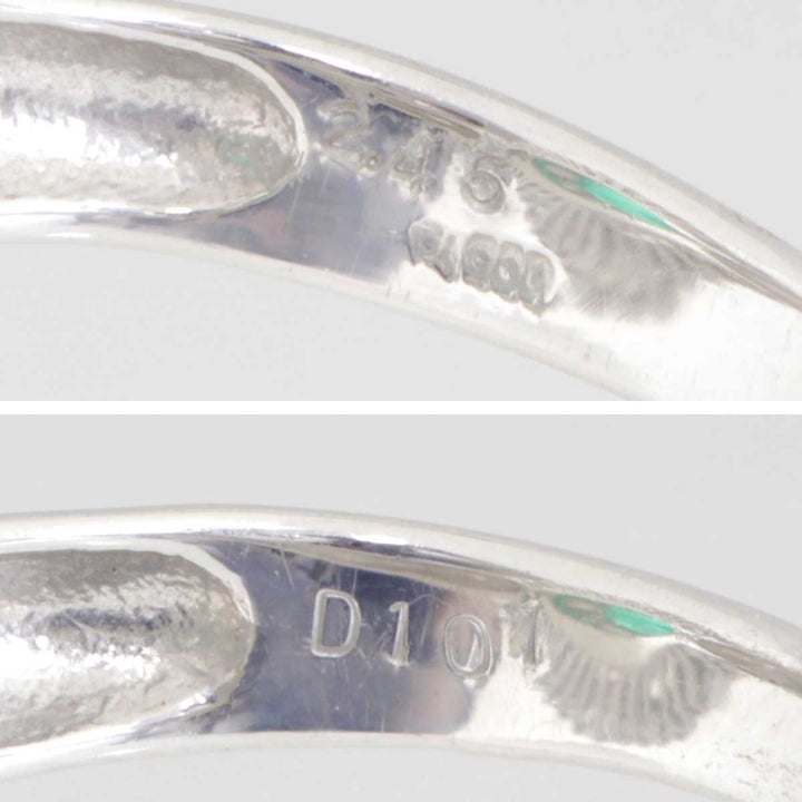 美品『USED』 Pt900 
リング・指輪
 エメラルド 2.45 6.3g