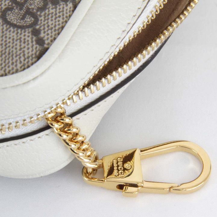 美品『USED』 
GUCCI グッチ 
 オフィディア 517350.534563   ショルダーバッグ 
GGスプリームキャンバス ホワイト