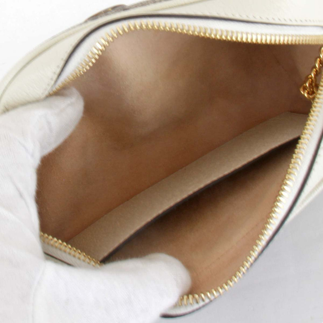 美品『USED』 
GUCCI グッチ 
 オフィディア 517350.534563   ショルダーバッグ 
GGスプリームキャンバス ホワイト