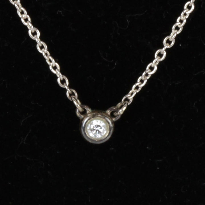 『USED』 シルバー925 
TIFFANY&Co.  エルサ・ペレッティ バイザヤード ネックレス