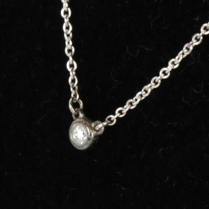 『USED』 シルバー925 
TIFFANY&Co.  エルサ・ペレッティ バイザヤード ネックレス