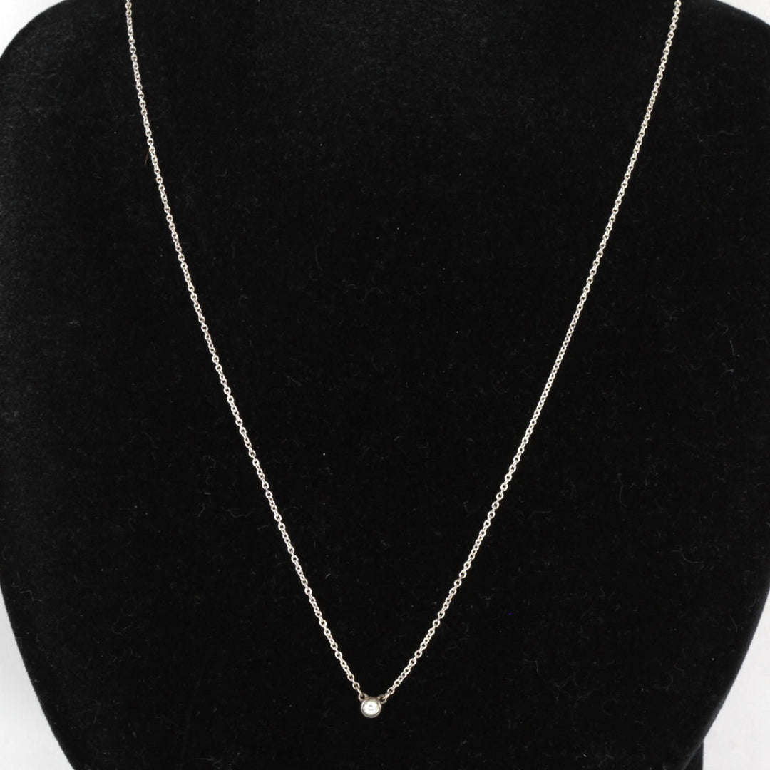 『USED』 シルバー925 
TIFFANY&Co.  エルサ・ペレッティ バイザヤード ネックレス