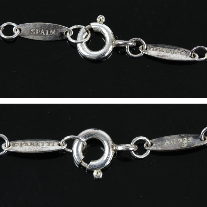 『USED』 シルバー925 
TIFFANY&Co.  エルサ・ペレッティ バイザヤード ネックレス