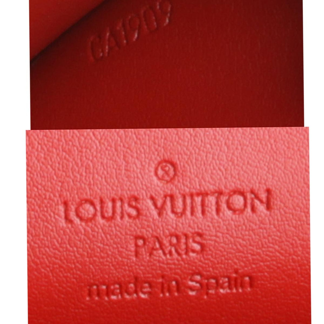 『USED』 
LOUIS VUITTON ルイ・ヴィトン 
 トンプソン M91094 ショルダーバッグ 
ヴェルニ レッド