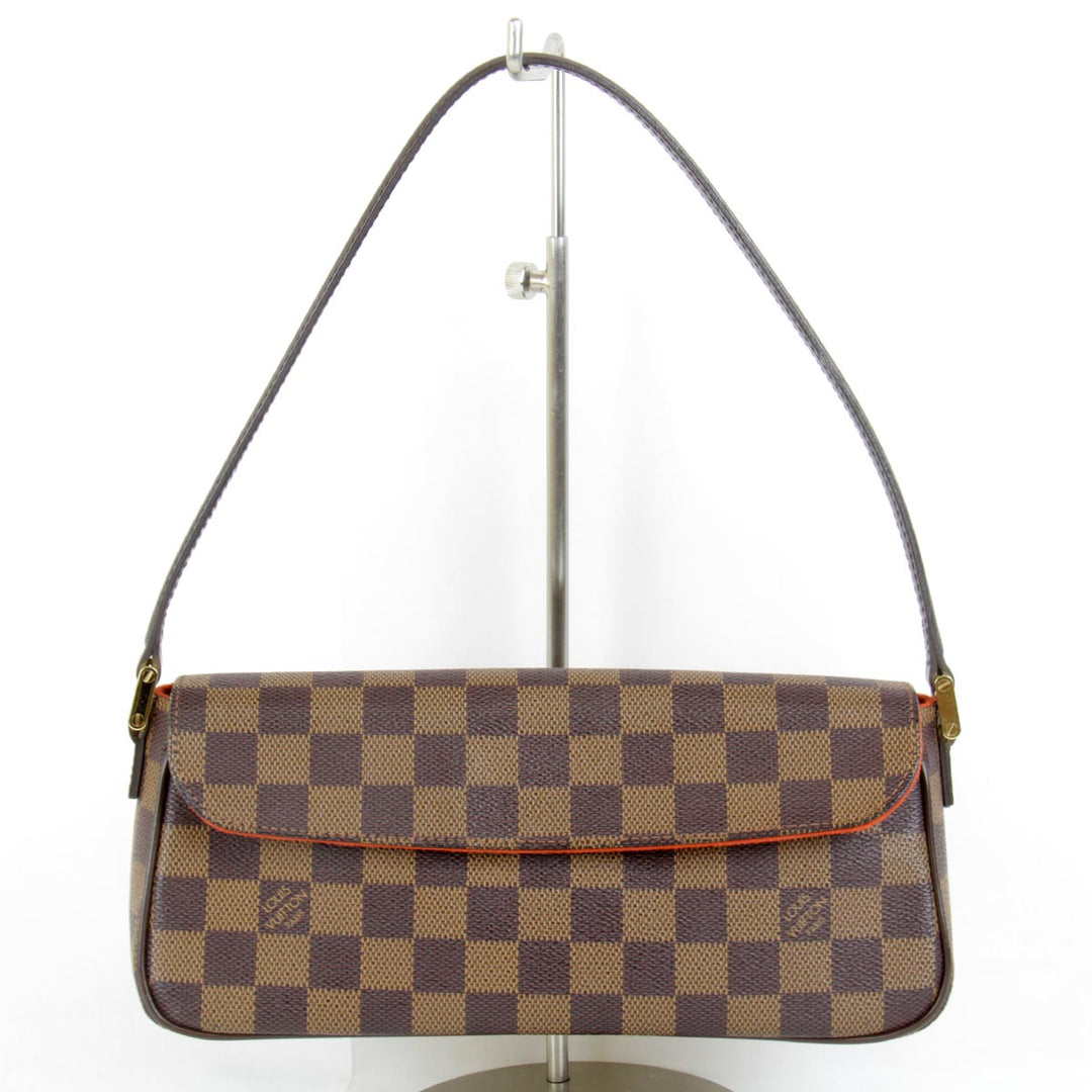 美品『USED』 
LOUIS VUITTON ルイ・ヴィトン 
 レコレータ N51299 ショルダーバッグ 
ダミエキャンバス エベヌ