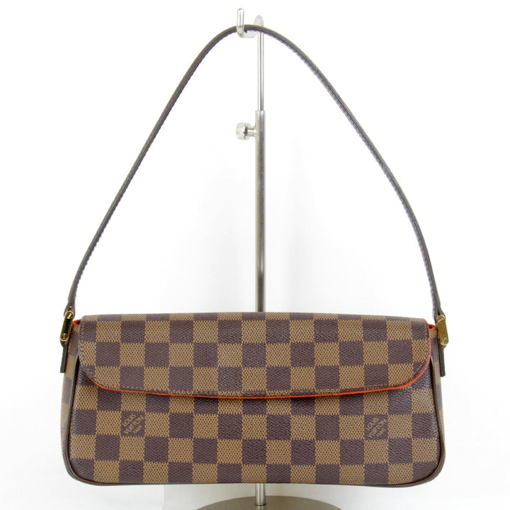 美品『USED』 
LOUIS VUITTON ルイ・ヴィトン 
 レコレータ N51299 ショルダーバッグ 
ダミエキャンバス エベヌ