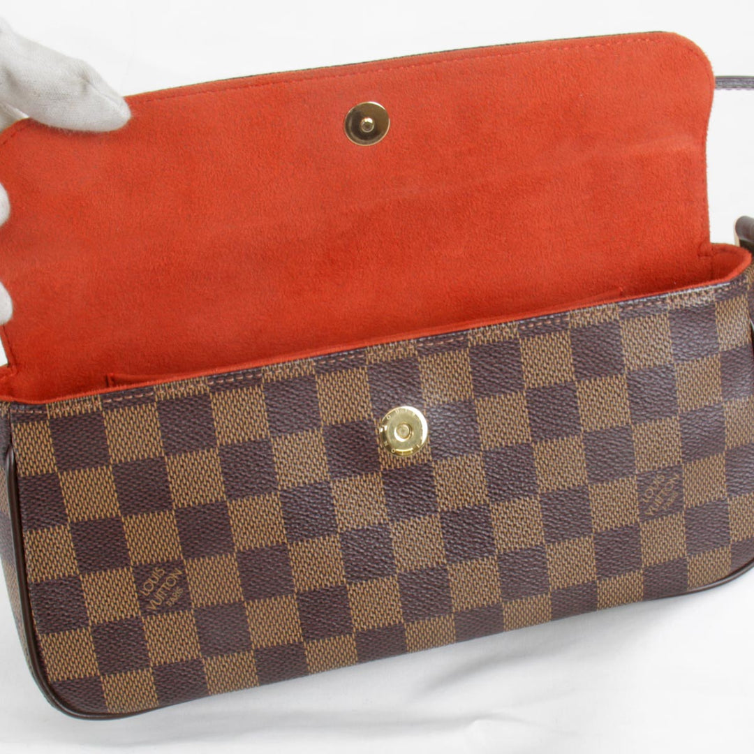 美品『USED』 
LOUIS VUITTON ルイ・ヴィトン 
 レコレータ N51299 ショルダーバッグ 
ダミエキャンバス エベヌ