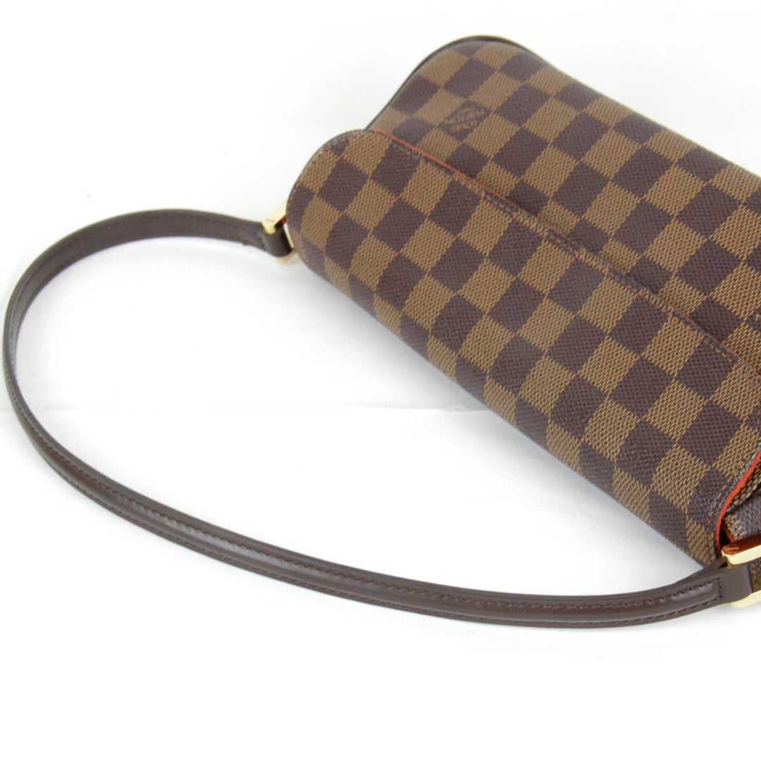 美品『USED』 
LOUIS VUITTON ルイ・ヴィトン 
 レコレータ N51299 ショルダーバッグ 
ダミエキャンバス エベヌ