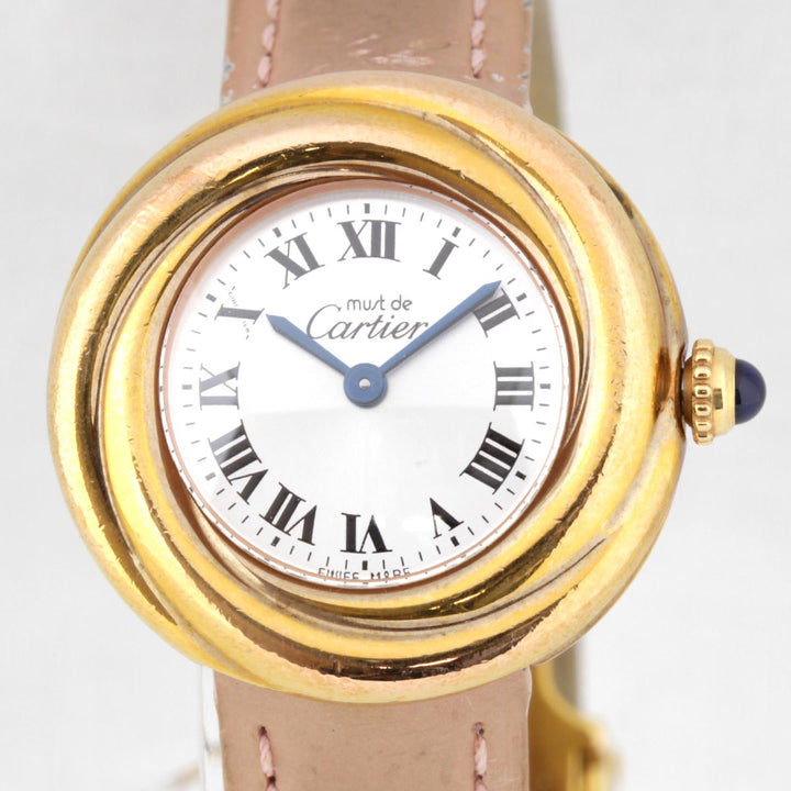 『USED』 
CARTIER  ヴェルメイユ トリニティ 2438 
腕時計
 クォーツ レディース