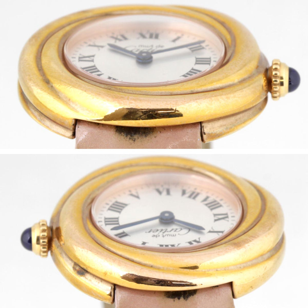 『USED』 
CARTIER  ヴェルメイユ トリニティ 2438 
腕時計
 クォーツ レディース