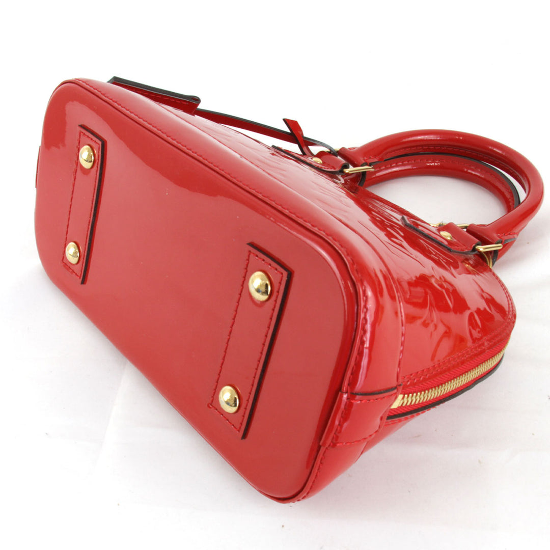 良品『USED』 
LOUIS VUITTON ルイ・ヴィトン 
 アルマBB M91771 ハンドバッグ 
モノグラムヴェルニ レッド