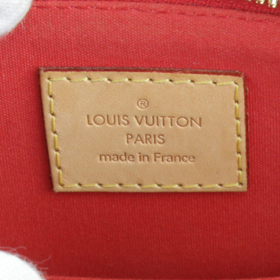良品『USED』 
LOUIS VUITTON ルイ・ヴィトン 
 アルマBB M91771 ハンドバッグ 
モノグラムヴェルニ レッド