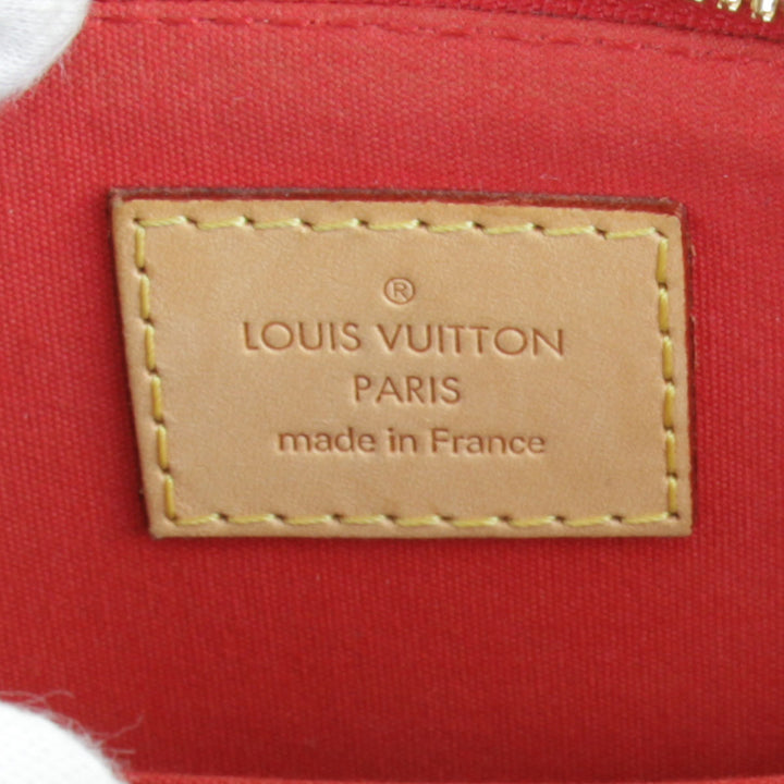 良品『USED』 
LOUIS VUITTON ルイ・ヴィトン 
 アルマBB M91771 ハンドバッグ 
モノグラムヴェルニ レッド
