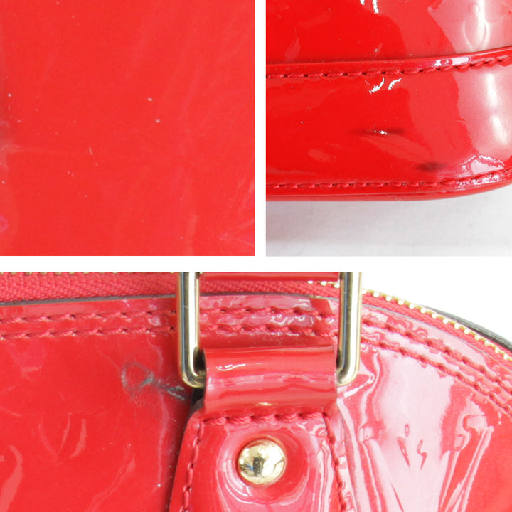 良品『USED』 
LOUIS VUITTON ルイ・ヴィトン 
 アルマBB M91771 ハンドバッグ 
モノグラムヴェルニ レッド