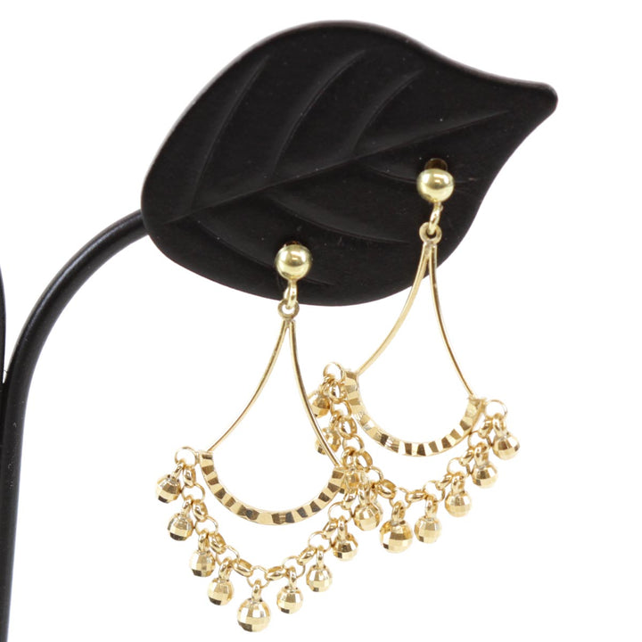 美品『USED』 K18 
ピアス
 1.3g