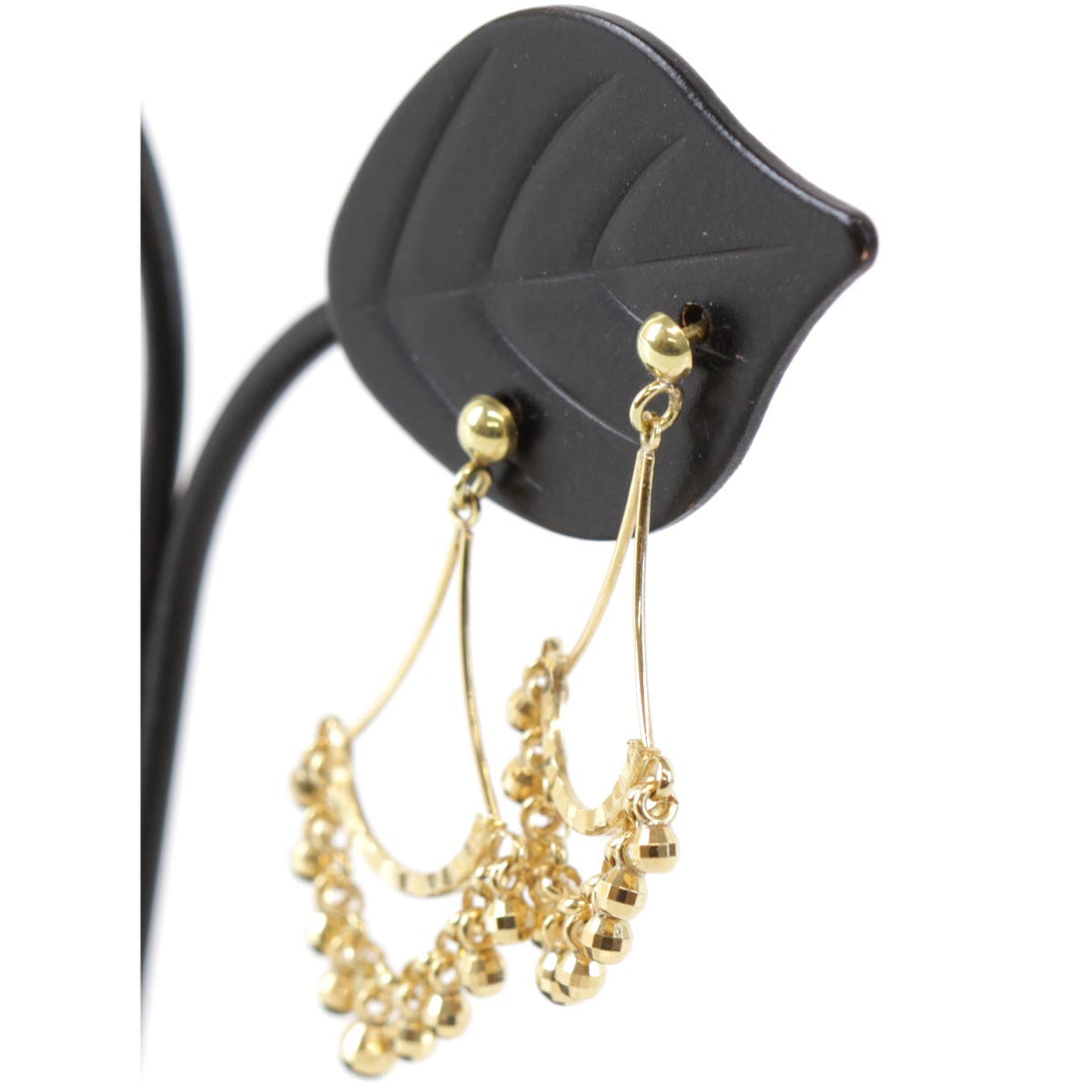 美品『USED』 K18 
ピアス
 1.3g