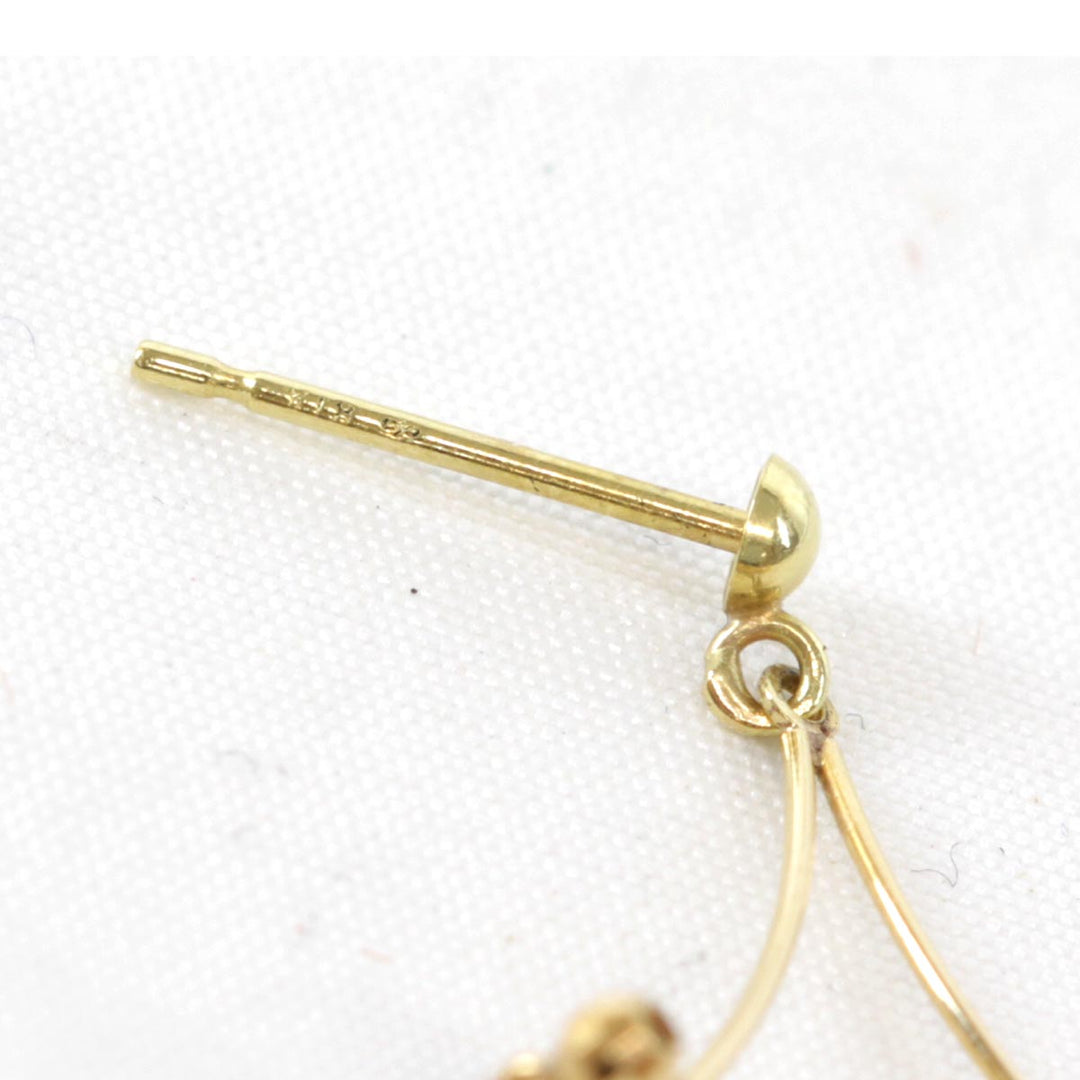美品『USED』 K18 
ピアス
 1.3g