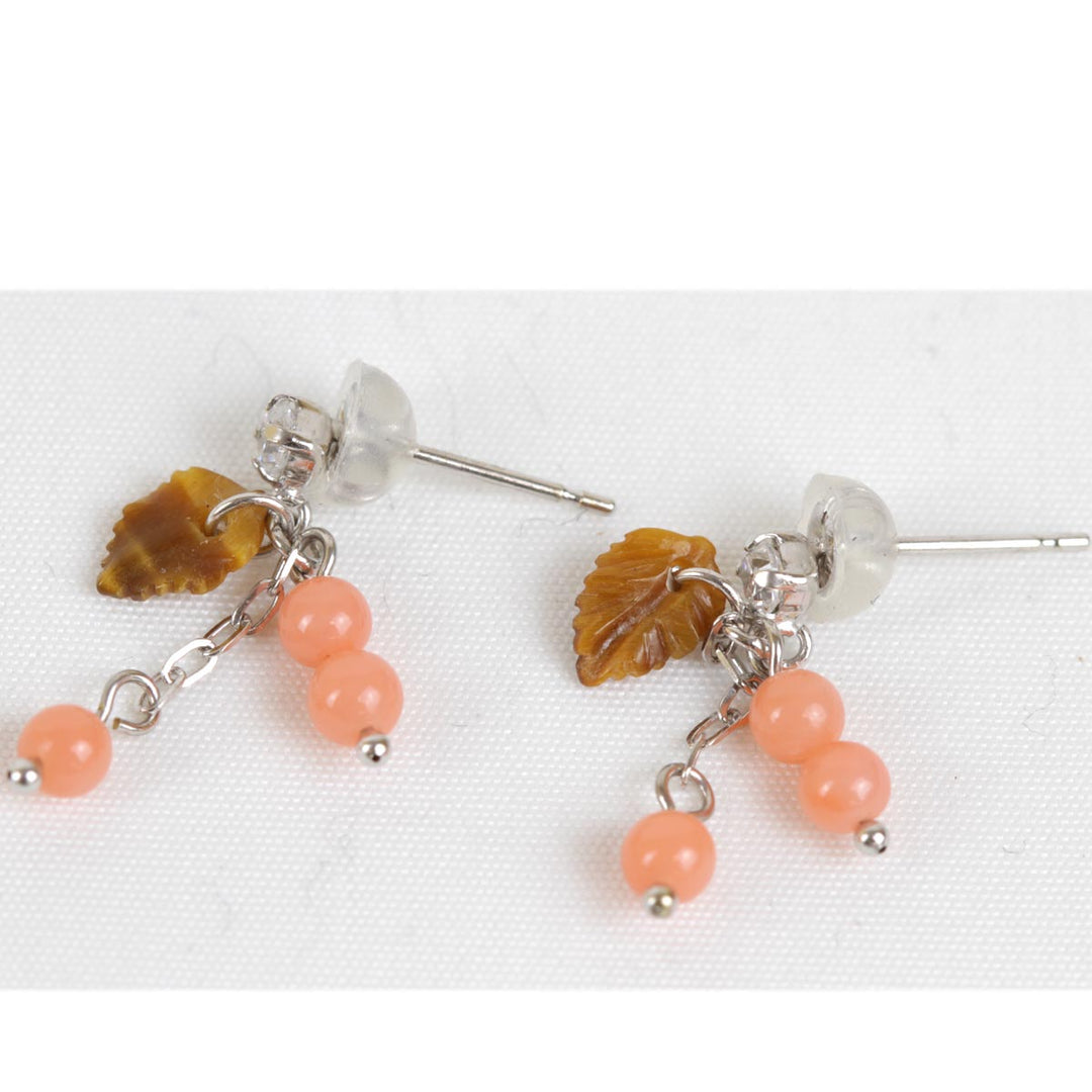 美品『USED』 K14WG 
ピアス
 1.0g