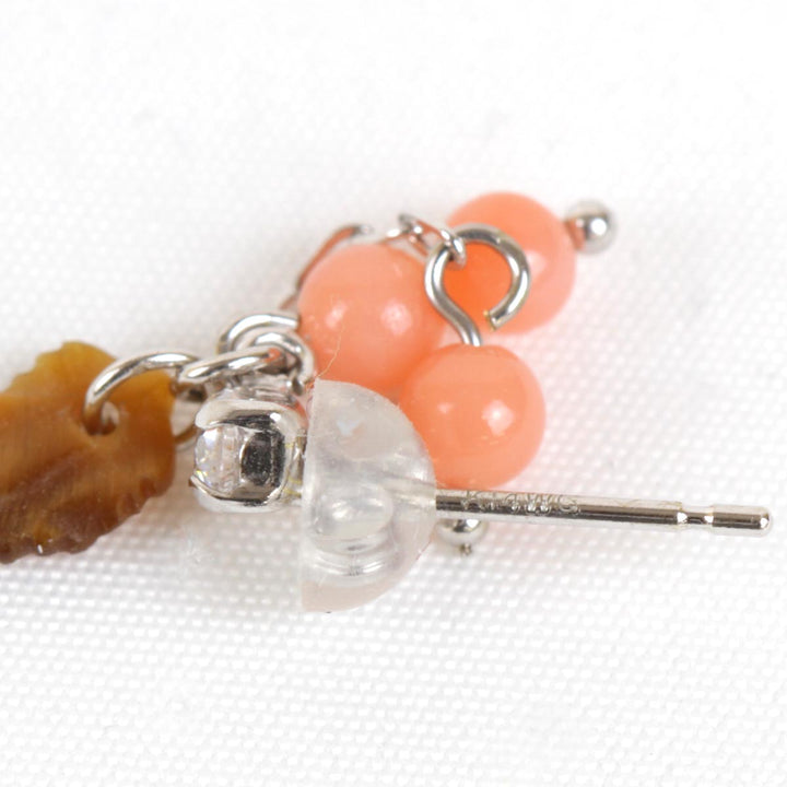 美品『USED』 K14WG 
ピアス
 1.0g