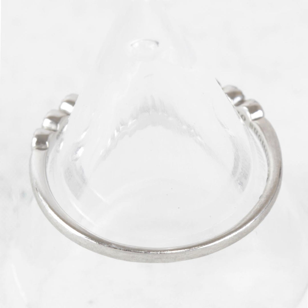 美品『USED』 Pt900 
 0.05ct #14 リング・指輪
 2.0g