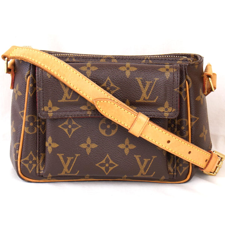美品『USED』 
LOUIS VUITTON ルイ・ヴィトン 
 ヴィバシテPM M51165 ショルダーバッグ 
モノグラムキャンバス モノグラム