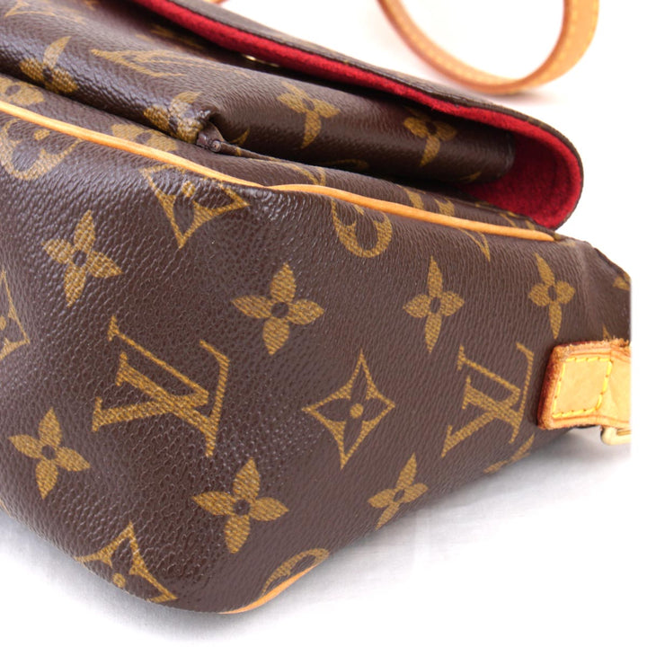 美品『USED』 
LOUIS VUITTON ルイ・ヴィトン 
 ヴィバシテPM M51165 ショルダーバッグ 
モノグラムキャンバス モノグラム