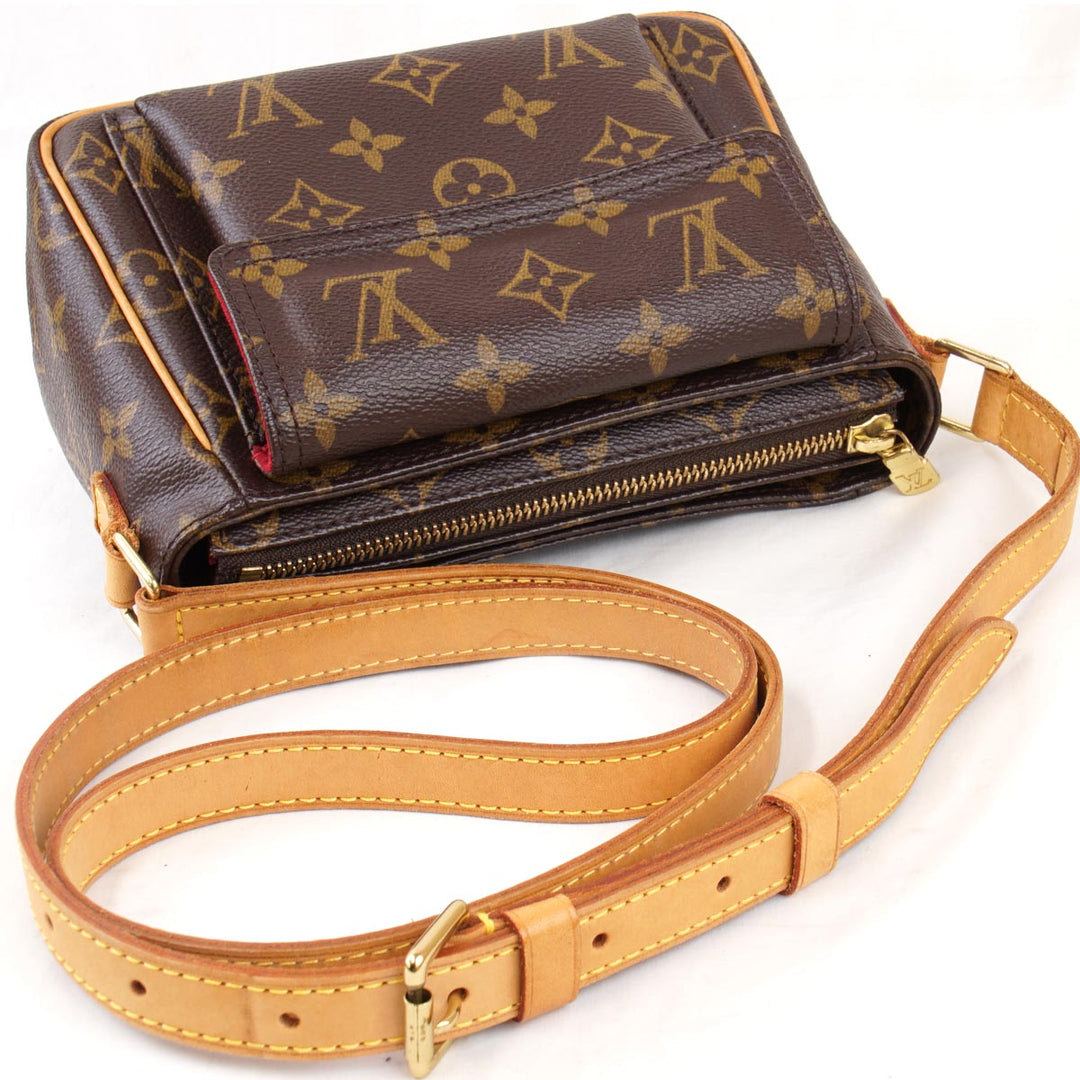 美品『USED』 
LOUIS VUITTON ルイ・ヴィトン 
 ヴィバシテPM M51165 ショルダーバッグ 
モノグラムキャンバス モノグラム