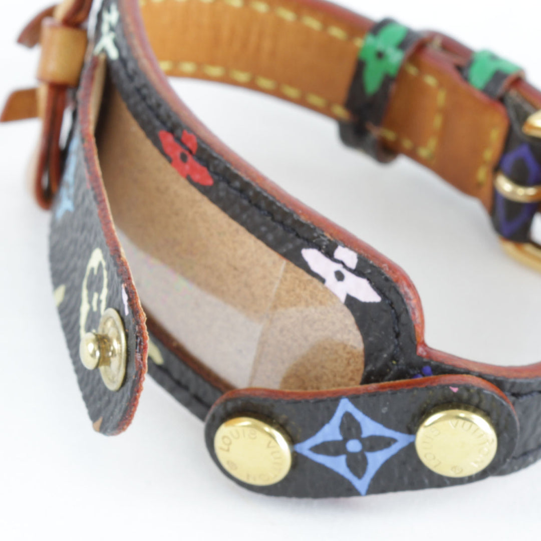 『USED』 
LOUIS VUITTON ルイ・ヴィトン 
 ブラスレ ポルト アドレス M92599 ブレスレット 
モノグラムマルチカラー ブラック/マルチカラー