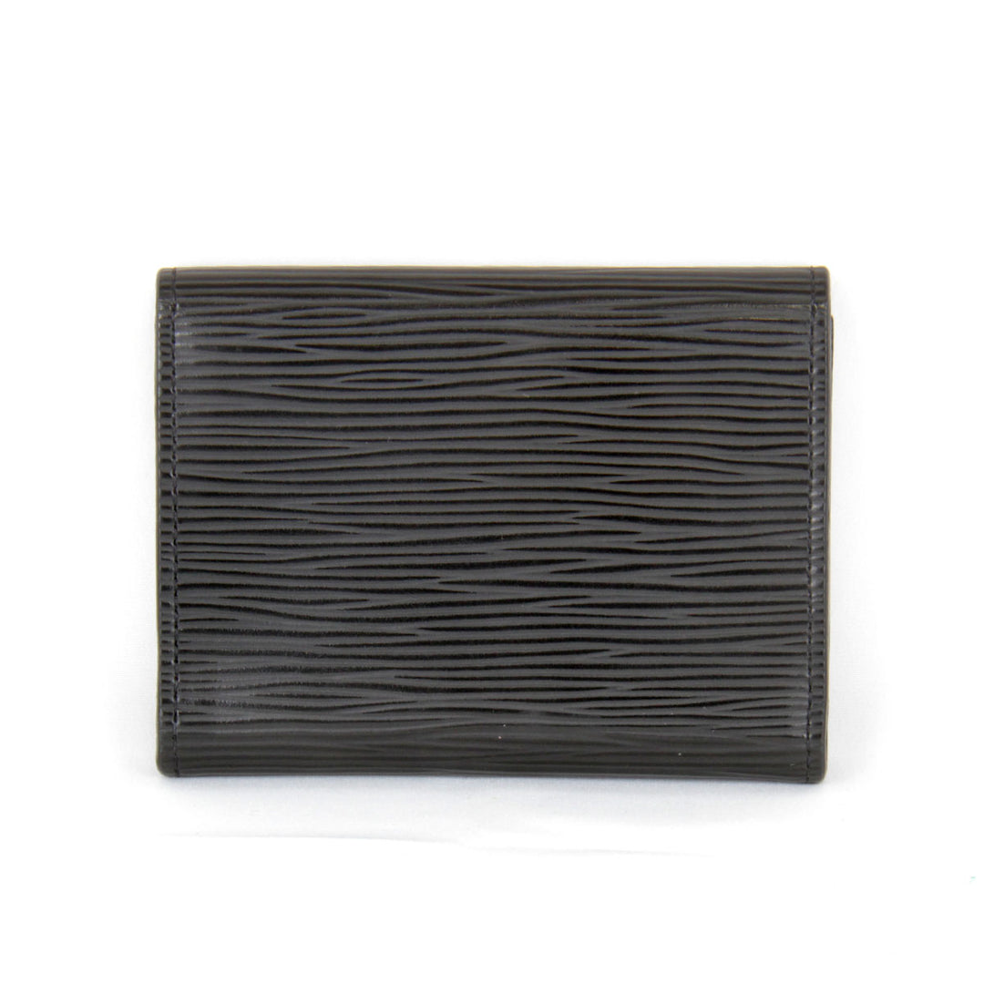 良品『USED』 
LOUIS VUITTON ルイ・ヴィトン 
 アンヴェロップ・カルト ドゥ ヴィジット M56169 名刺入れ 
エピレザー ブラック