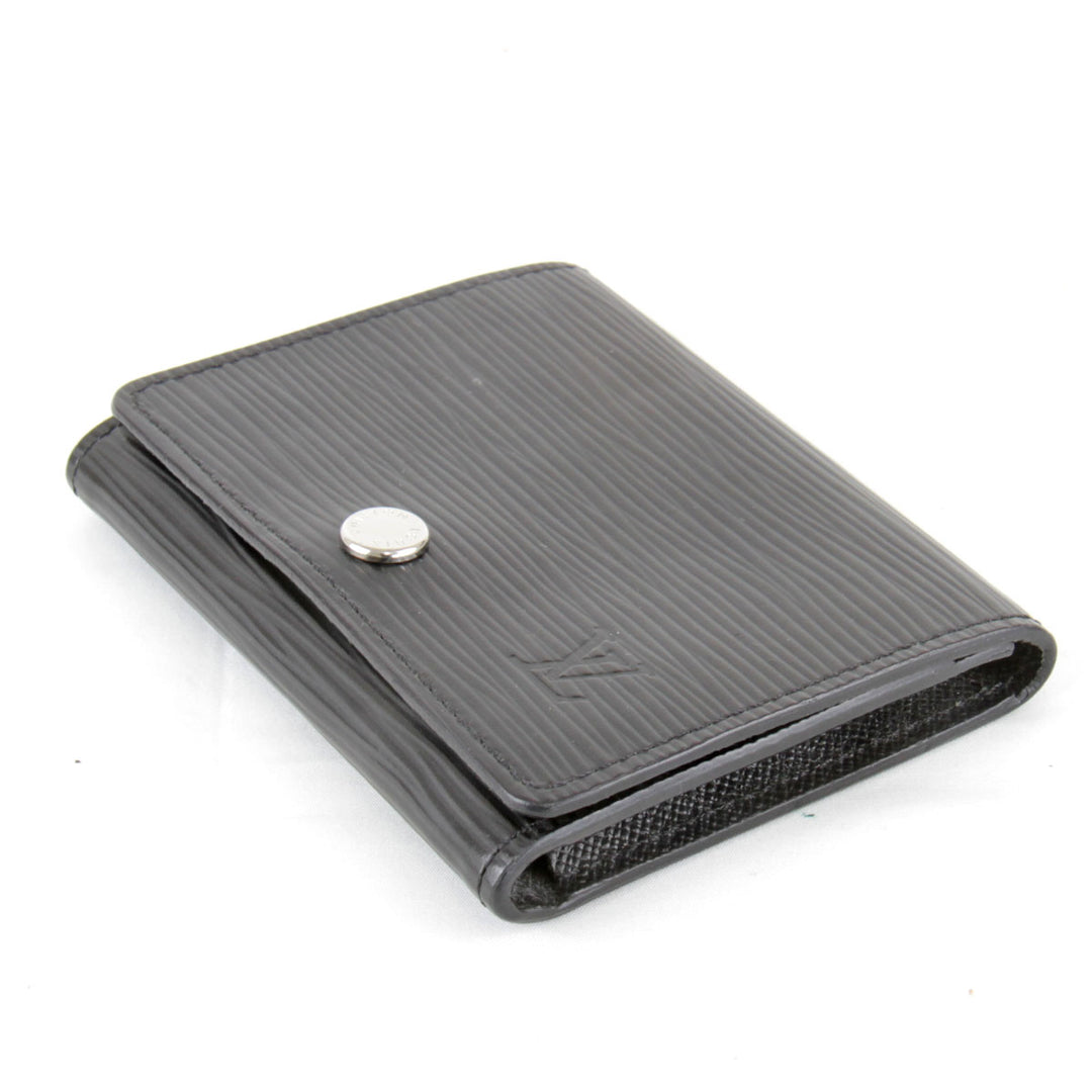 良品『USED』 
LOUIS VUITTON ルイ・ヴィトン 
 アンヴェロップ・カルト ドゥ ヴィジット M56169 名刺入れ 
エピレザー ブラック