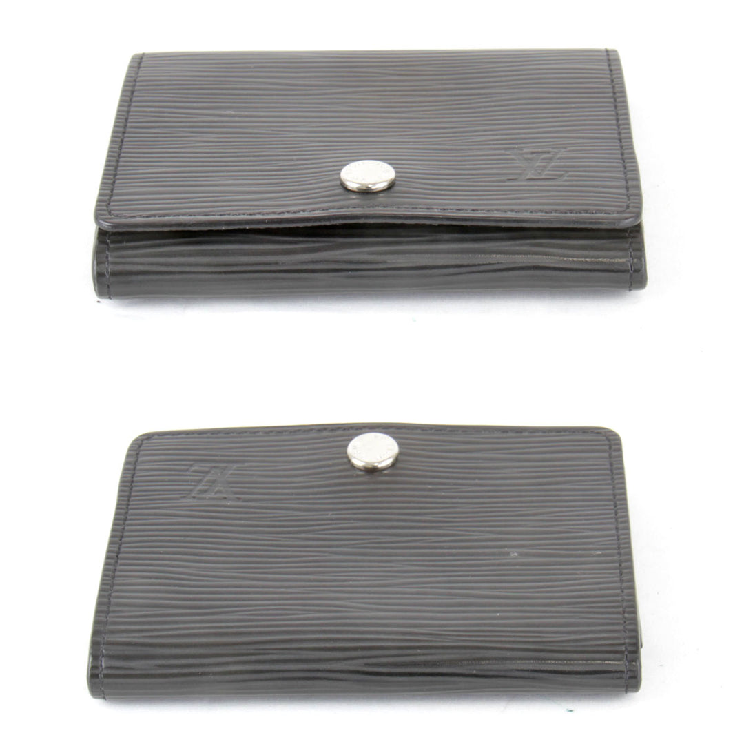 良品『USED』 
LOUIS VUITTON ルイ・ヴィトン 
 アンヴェロップ・カルト ドゥ ヴィジット M56169 名刺入れ 
エピレザー ブラック