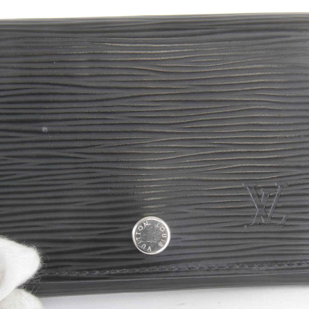 良品『USED』 
LOUIS VUITTON ルイ・ヴィトン 
 アンヴェロップ・カルト ドゥ ヴィジット M56169 名刺入れ 
エピレザー ブラック