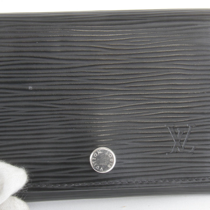 良品『USED』 
LOUIS VUITTON ルイ・ヴィトン 
 アンヴェロップ・カルト ドゥ ヴィジット M56169 名刺入れ 
エピレザー ブラック
