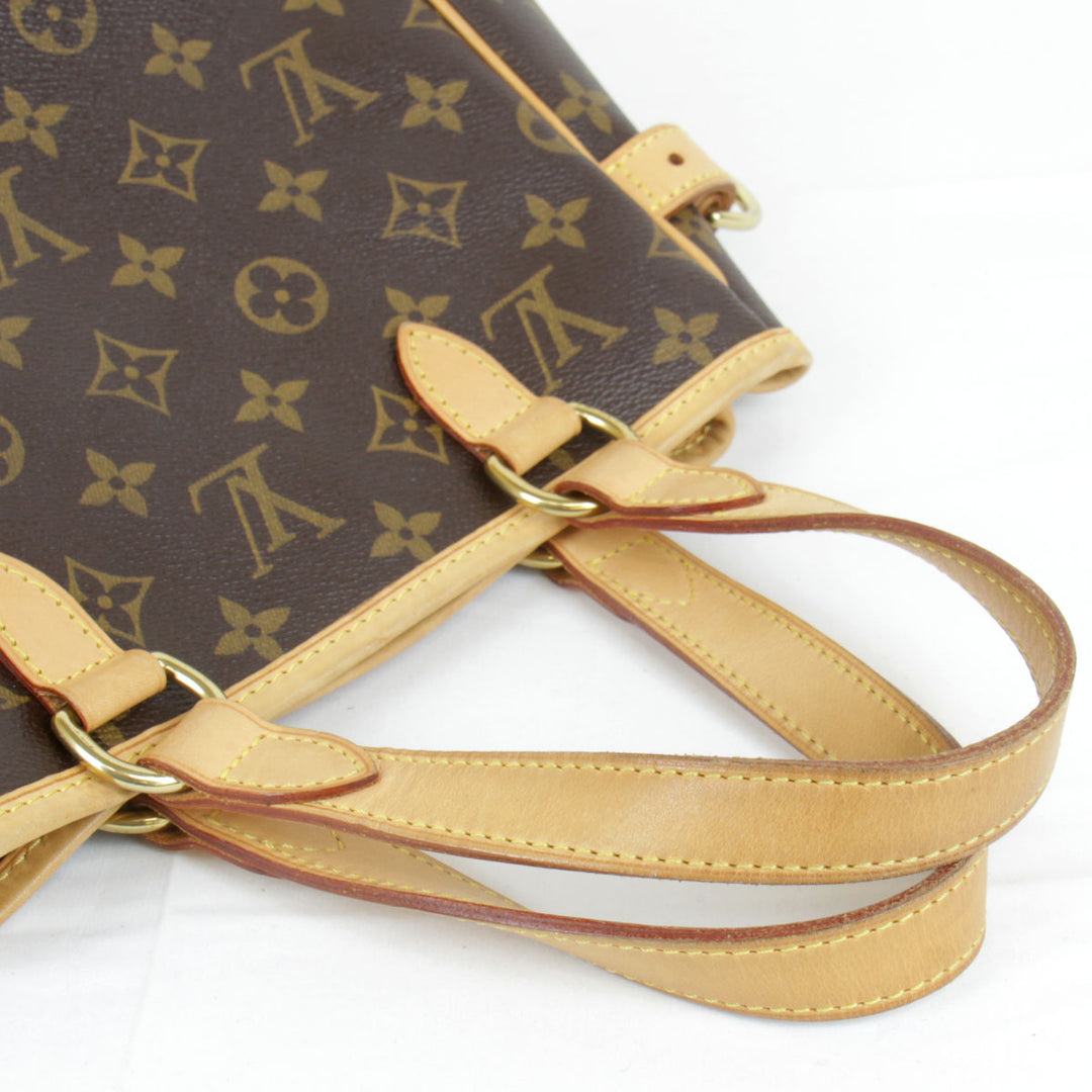 美品『USED』 
LOUIS VUITTON ルイ・ヴィトン 
 バティニョール M51156 トートバッグ 
モノグラムキャンバス  モノグラム