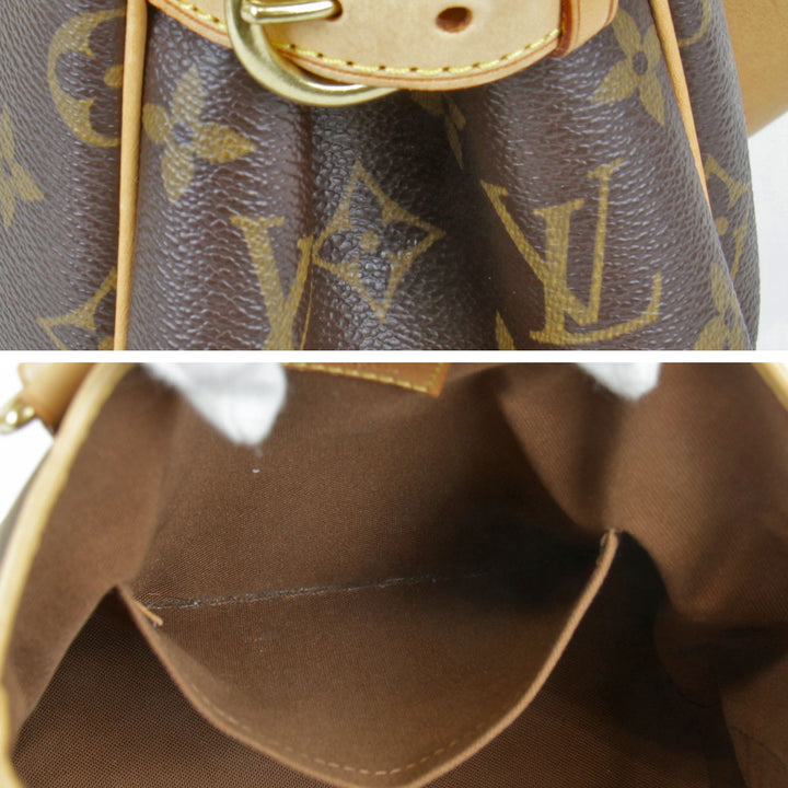 美品『USED』 
LOUIS VUITTON ルイ・ヴィトン 
 バティニョール M51156 トートバッグ 
モノグラムキャンバス  モノグラム