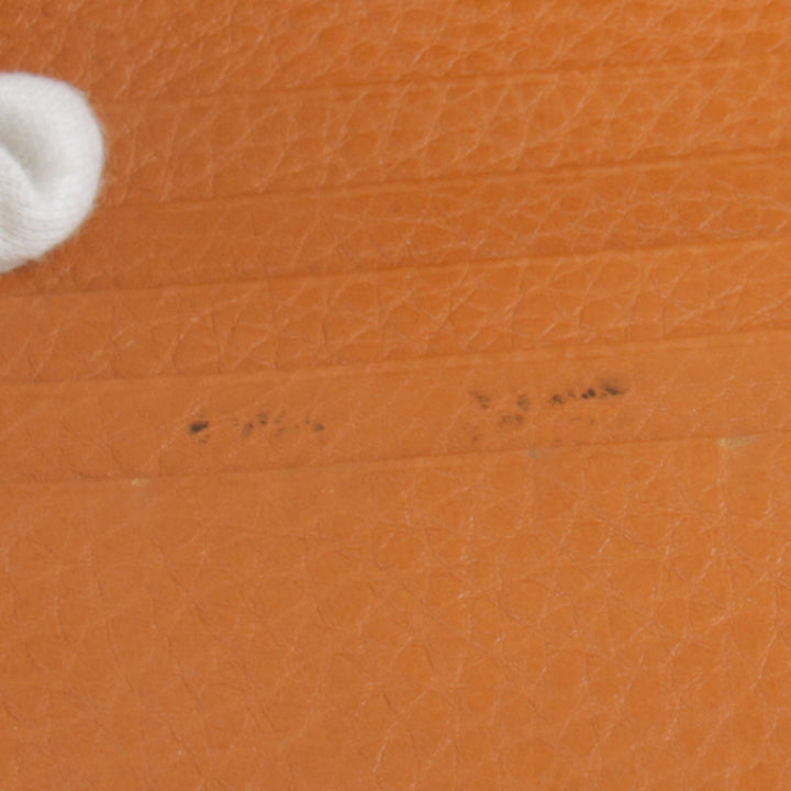 『USED』 
GUCCI グッチ 
 34712.525040 長財布 
レザー オレンジ