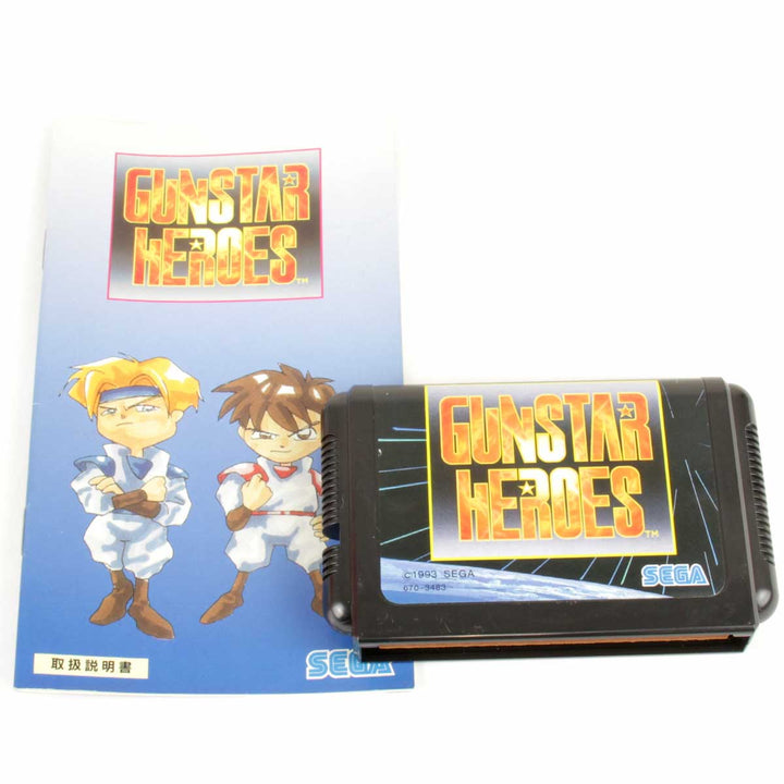 『USED』 
 
 SEGA メガドライブ ソフト ガンスターヒーローズ ゲームソフト