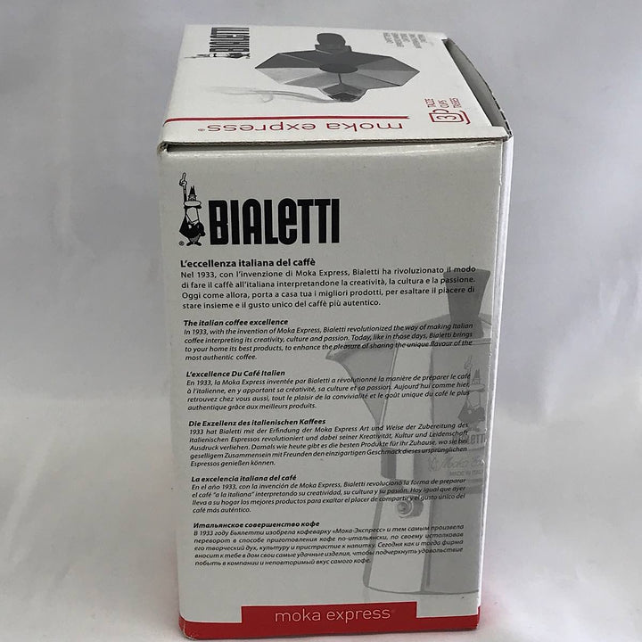 『USED』 
 
 BIALETTI ビアレッティ モカエキスプレス 3cup 未使用品 食器 
ステンレス