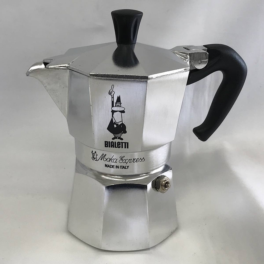『USED』 
 
 BIALETTI ビアレッティ モカエキスプレス 3cup 未使用品 食器 
ステンレス